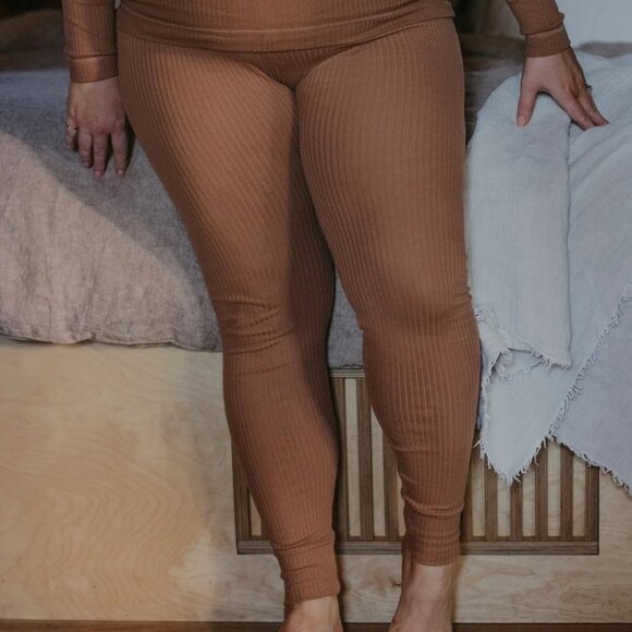 The Simple Folk Women's Ribbed Leggings - Size US 12/UK 16 -‎ Indigo/Navy - NWT - Picture 9 of 9